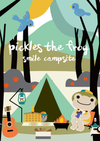 pickles the frog smile campsite