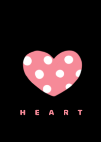 Heart dot pattern