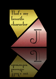 Good fortune Initials 11 "J"