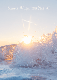 Sunset Water 398 Not AI