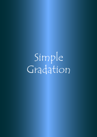 Simple Gradation -GlossyBlue 23-