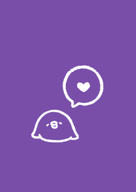 Chill out chick.(purple06)