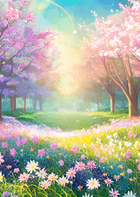 Beautiful real scenery(Spring-634)