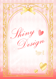 Shiny Design Type-E Red Heart