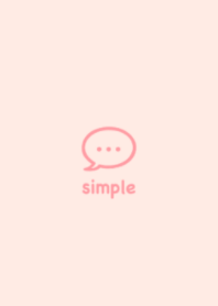 シンプル記号(サーモンピンク)