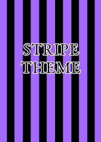 STRIPE THEME/BLACK&PURPLE