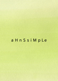 ahns simple_003_yellow green