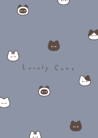 หน้าแมว : blue gray brown