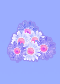 Bouquet Light Blue Purple