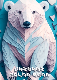 Origami Polar bear