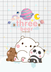 Bear Minimal Galaxy White