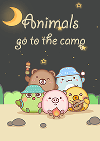 Animals go to the camp!