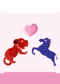 ekst Red (Tiger) Love Blue (Horse)