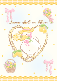 Lemon duck in bloom