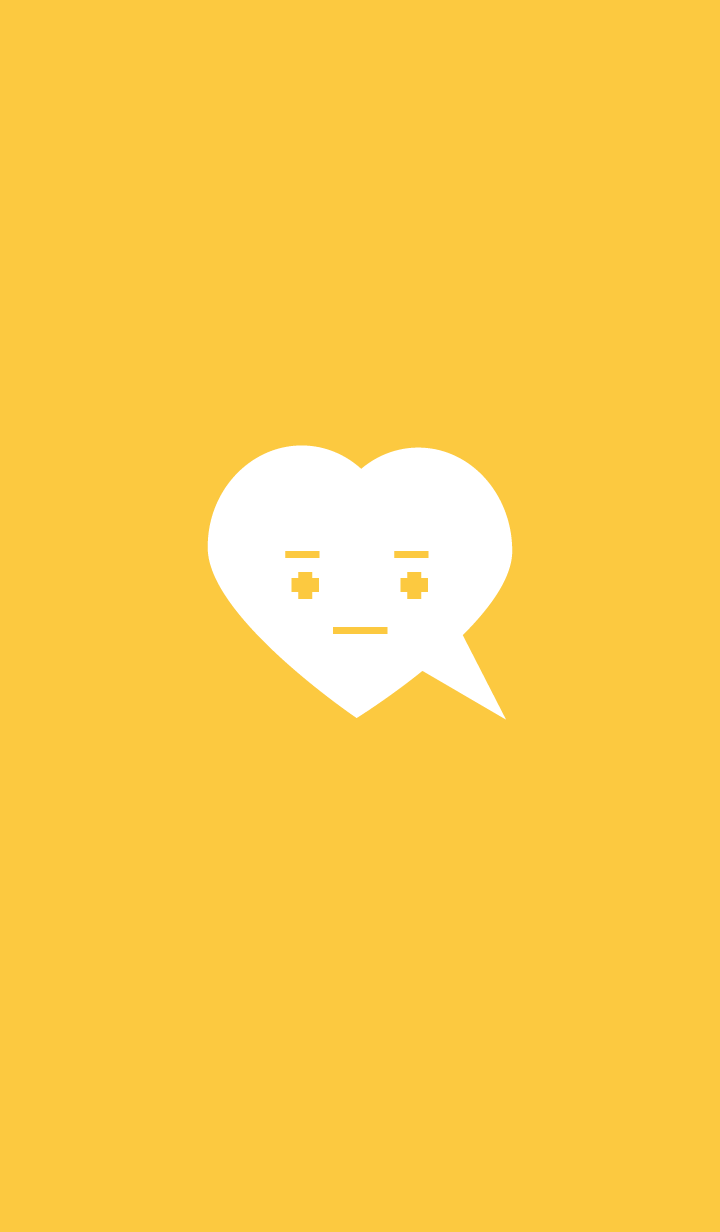 Expressionless simple(yellow3)