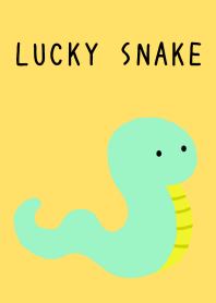 LUCKY SNAKE THEMEj-YELLOW