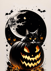 halloween cat C092d6