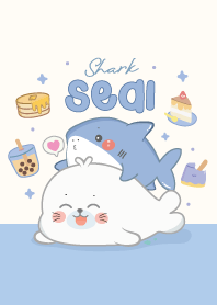 Seal & Shark Blue love