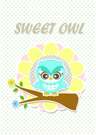Cute sweet owl