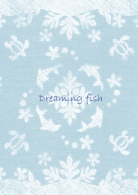 Dreaming fish Denim