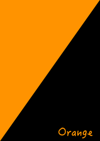 Simple Orange & Black no logo No.10