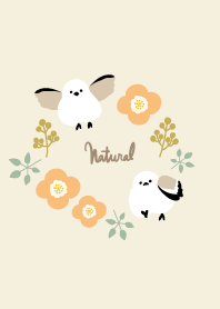 Long-tailed tit wreath2 from Japan