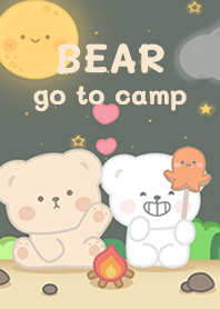 Two bear go to camp!