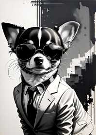 Chihuahua Mata-mata Tinta3