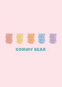 yammy gummy bear / pink