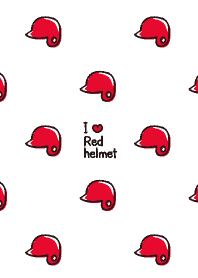 I love red helmet