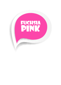 Fuchsia Pink Button In White V.2 (JP)
