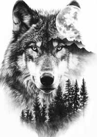 ภาพสเก็ตช์รูปสัตว์สุดหล่อ 1