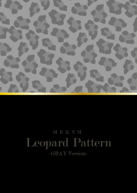 Leopard Pattern - BLACK GRAY 23