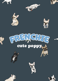 frenchie7 / dark indigo