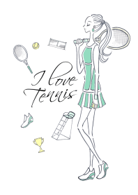 I LOVE Tennis -LOVE series 07-