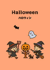 Cute Magical Halloween(light orange)