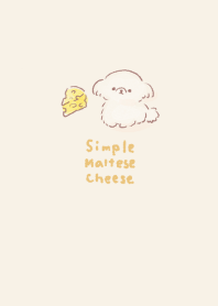 Simple Maltese Cheese Beige.
