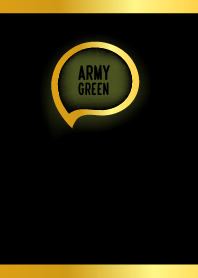 Army Green Gold In Black Theme