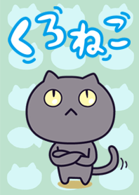 Black cat sanpaku