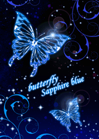 butterfly sapphire blue2