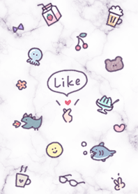 Simple Icon and Marble3 violet04_2
