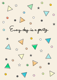 毎日がパーティー-三角-