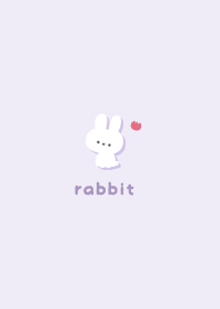 Rabbits5 Tulips [Purple]