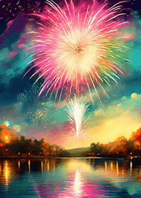Beautiful Fireworks Theme#388