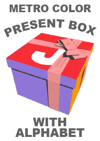 METRO COLOR PRESENT BOX (J)