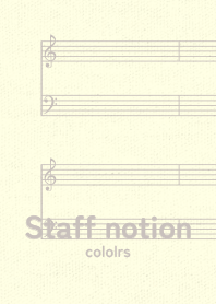 staff notation2 Pale Mist WHT