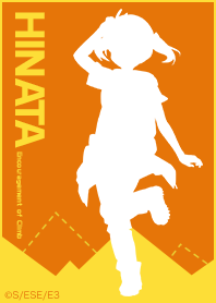 『ヤマノススメ』シルエット_ひなた ver