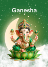 Ganesha Wednesday -green
