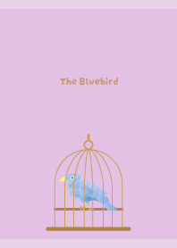 happy bluebird01 light purple