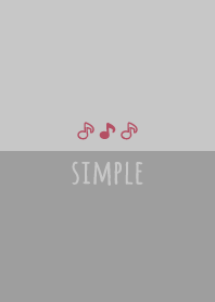 Musical note'Dullness Gray'